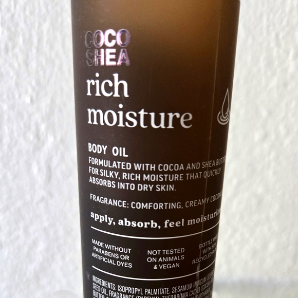 Coco Shea Rich Moisture Body Oil • Bath & Body Works - Picture 2 of 7